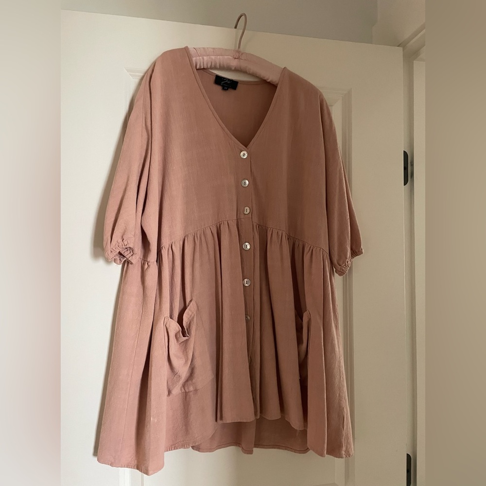 Finding July Babydoll Dress